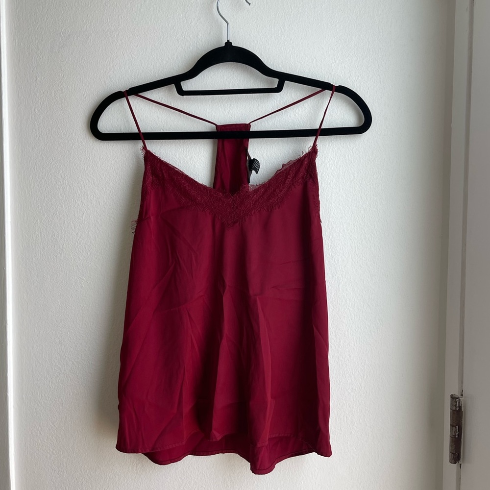 Red Lace Cami